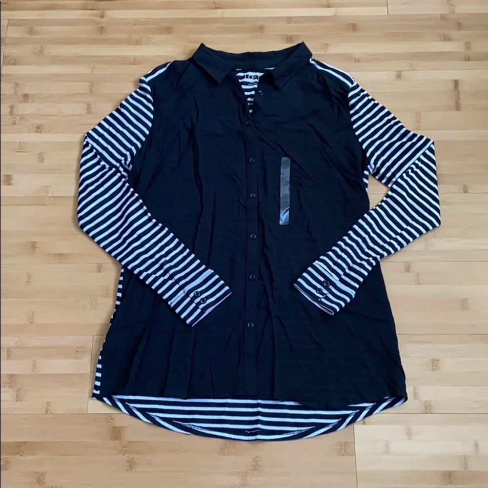 Loft Petite Button Up